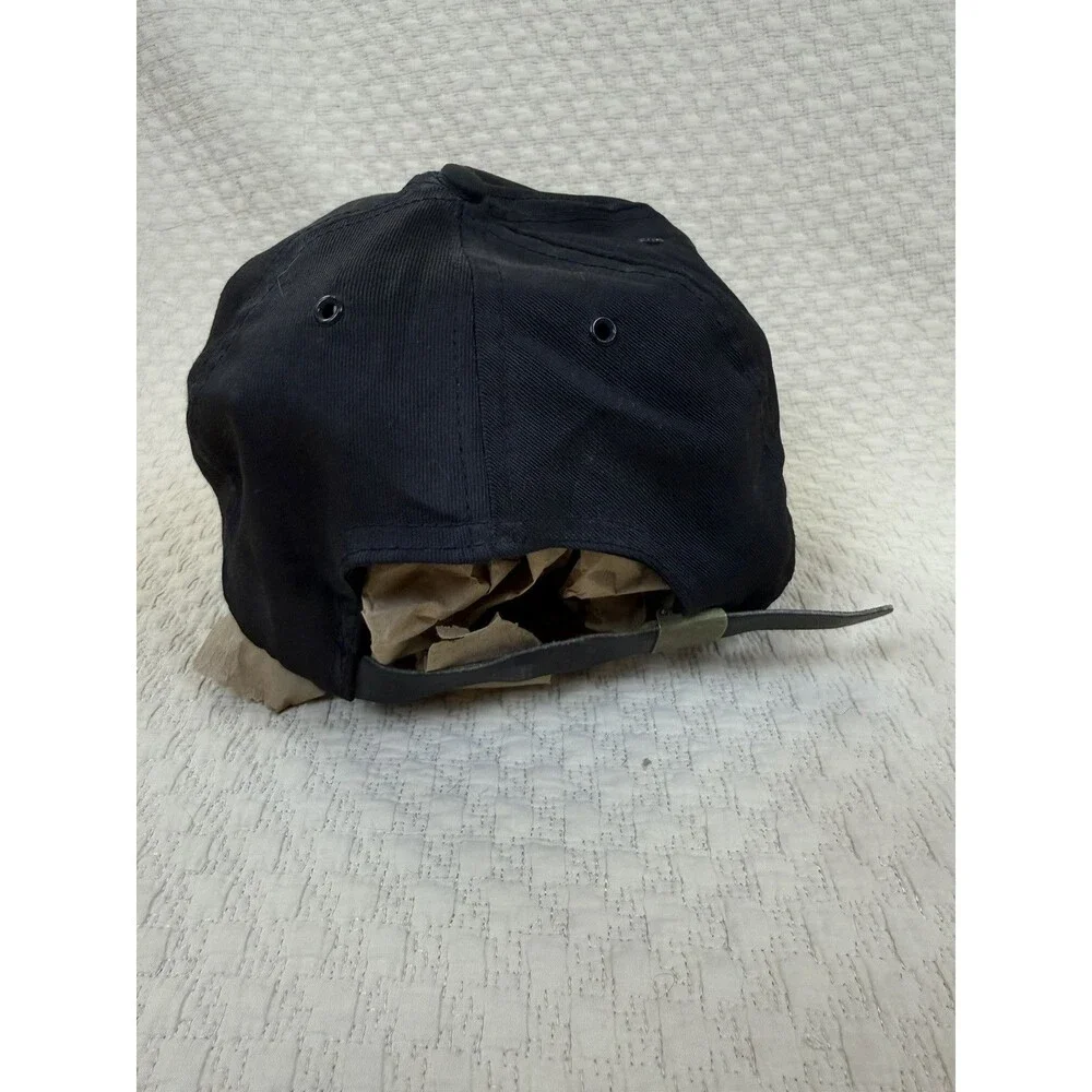 Hard Rock Café Black Hat Cap New Orleans Save‎ The Planet Adjustable Strap U.S.A